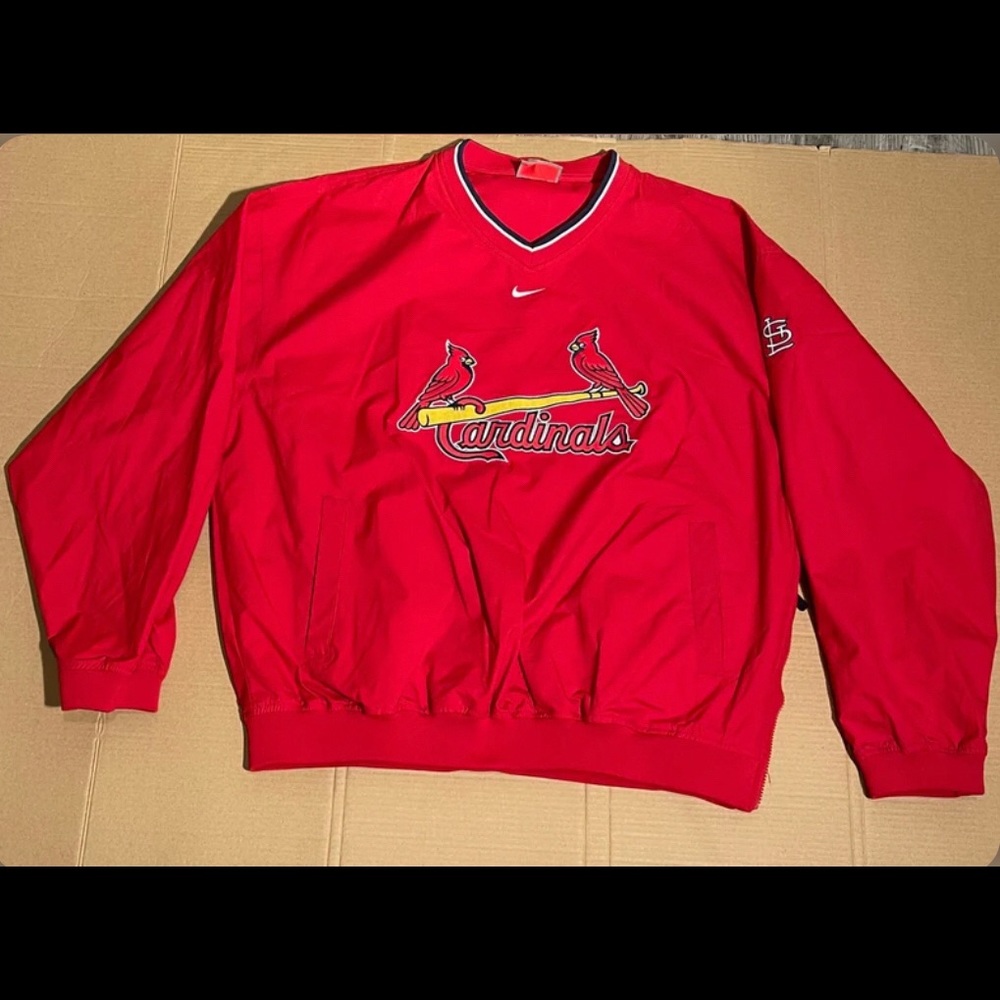 Selling this candinals windbreaker